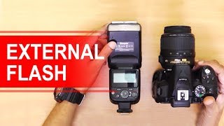 External flash for flash photography [upl. by Sitra]