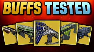 All Exotic Weapon Changes TESTED in The Final Shape 【 Destiny 2 】 [upl. by Annelg]