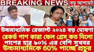 উচ্চমাধ্যমিক রেজাল্ট ২০২৪ বড় ঘোষণা  hs result 2024  hs result 2024 datehs exam 2024 news wbchse [upl. by Rawdan]