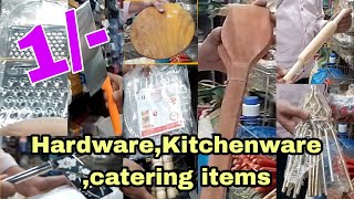 Cheapest Hardware Items Wholesale Market In KolkataKitchen Equipments [upl. by Ellard]