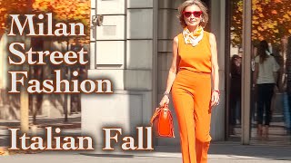 🇮🇹Italian Street Fashion Fall 2024 New outfit collections from Italian Fashionistas you need to see [upl. by Isla]