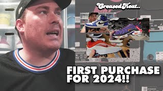 Whats the first SNEAKER purchase of 2024 [upl. by Saihtam]