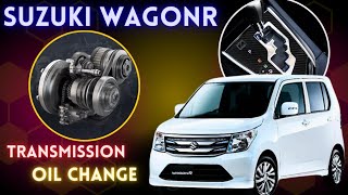 Suzuki wagon r Japanese auto transmission oil change [upl. by Llednov]