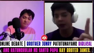 Full Debate  Brother Junry vs James Orenciada  Catholic vs Baptist  Bliblical Roles of Pope❗ [upl. by Hartwell]