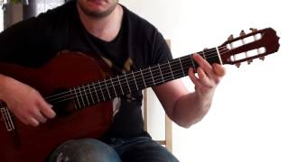 Siciliano Bach played on classical guitar [upl. by Cerelia136]