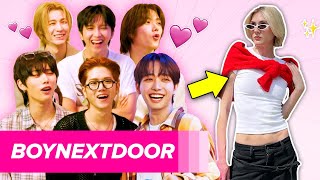 A KPop Group Styled Me For A Week Feat BOYNEXTDOOR [upl. by Aliemaj]