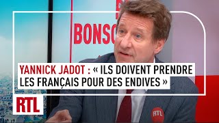 Yannick Jadot  quotIls doivent prendre les français pour des endivesquot intégrale [upl. by Westney]