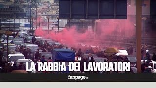 Ilva la rabbia dei lavoratori Genova paralizzata [upl. by Gonsalve]