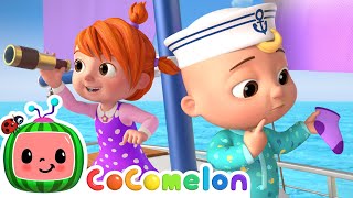 Row Row Row Your Boat Sea Adventure Edition ⛵  CoComelon Nursery Rhymes amp Kids Songs [upl. by Connell]