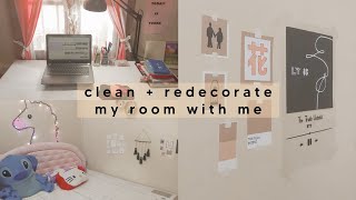 Clean  Redecorate My Room with Me [upl. by Jabin630]