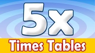 5 x Times Table Math Song [upl. by Aliekahs]