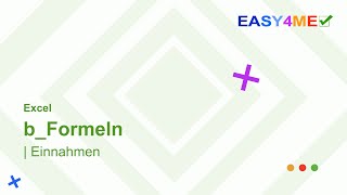 Easy4Meinfo  Excel Addition  Subtraktion  Einnahmen und Ausgabenberechnung [upl. by Lebama607]