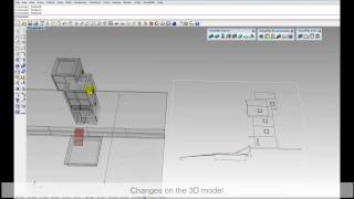 VisualARQ 1 Create a section View in 2D in Rhino [upl. by Major758]