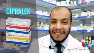 علاج الاكتئاب والوسواس القهرى Cipralex اقراص الفعالية والجرعة والاثار الجانبية [upl. by Ailina]