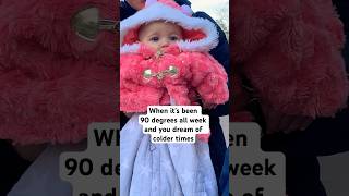 Baby is sending out an SOS babiesofyoutube babyfashion auntlife aunties wholesomevideo momlife [upl. by Lerrehs]