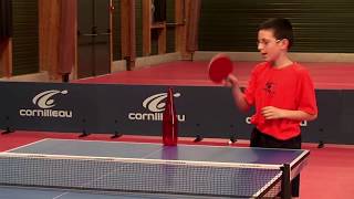 Improve your Ping Pong skills  Hitting the ball [upl. by Naejamron]