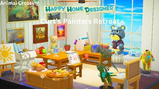 Curts Painters Retreat Animal Crossing New Horizons Happy Home Paradise [upl. by Lawtun]