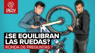 ¿Se Equilibran las Ruedas de las Bicicletas  Ronda GCN 52 [upl. by Asecnarf]