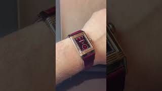 Jaeger LeCoultre Reverso watch jaegerlecoultre luxurywatches watches [upl. by Sublett]