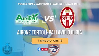 Volley Fipav Sardegna Finale Regionale U19M  Airone TortolìPallavolo Olbia 30 [upl. by Heti]