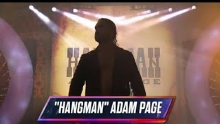 quotHangmanquot Adam Page Returns To AEW New Theme Music  AEW Dynamite Beach Break 2024 [upl. by Kelcy]