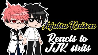 Jujutsu Kaisen Reacts to Scrunchy skits  Jjk skits part 1 [upl. by Ecinwahs389]