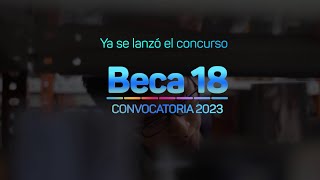 Beca 18 2023 Ya inició la postulación para la preselección [upl. by Tades]