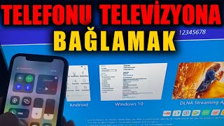 TELEFON TELEVİZYONA NASIL BAĞLANIR  SLink Telefon Ekran Yansıtma [upl. by Lamberto]