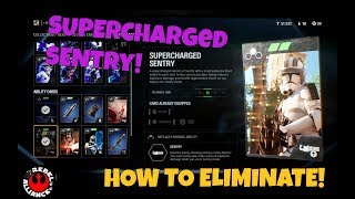 HOW TO USE SENTRY GUN  STAR WARS BATTLEFRONT 2  TIPS GAMEPLAY [upl. by Lajet]