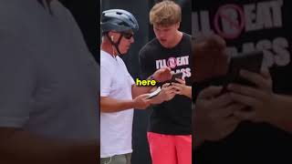 Breaking Strangers Phone Prank 😂 shorts prank [upl. by Aihtiekal736]