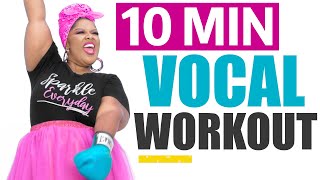 10 Minute Daily VOCAL WORKOUT Vocal Exercise subtitles [upl. by Akinit]