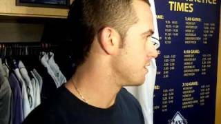 Rays Longoria on Sunday incident [upl. by Earised]