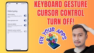 How to Turn Off Gesture Cursor Control from the Keyboard [upl. by Atte]