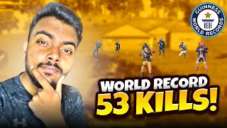 New Record 53 Kills 🤩  PUBG MOBILE [upl. by Craig741]