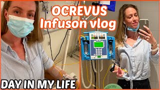 WHAT TO EXPECT  1ST OCREVUS INFUSION  LIVING WITH RELAPSING REMITTING MULTIPLE SCLEROSIS [upl. by Narf]