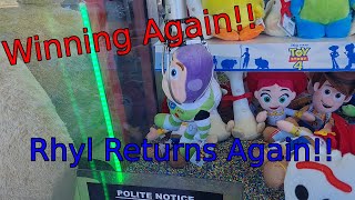 Winning Again Rhyl Reopens  At The Claw Machines UK 28 [upl. by Tews]