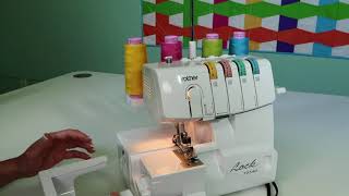 Brother 1034D Serger 2 Accessories [upl. by Odranoel10]