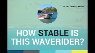 Waverider 550 Centre Console is stable as [upl. by Enehpets]