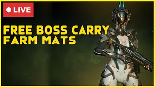 🔴FULLSCREEN Boss Carry  Farm Mats join discord thefirstdescendant [upl. by Enelyt262]