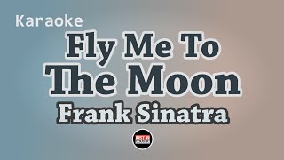 Fly me to the moon  Frank Sinatra  Jazz Acoustic Version KARAOKE [upl. by Darra905]