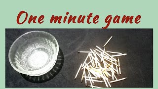 One minute game for ladies kitty partyfun gamepunctuality idea [upl. by Ainak]