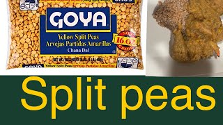 How to cook Split peas Liberian style africanfood liberianfood splitpeas [upl. by Onimod627]