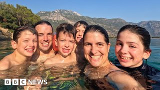 Family travel world before children go blind  BBC News [upl. by Weatherley]