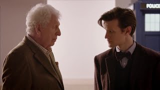 The Eleventh Doctor Meets The Curator Tom Baker  The Day of the Doctor  Doctor Who [upl. by Alicec]