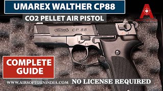 Walther CP88 Co2 Pellet Air Pistol Complete Guide  All You Need To Know [upl. by Rainger]