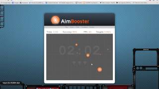 AimBooster World record  342 [upl. by Solracsiul]