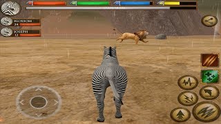 Zebra VS Lion Cheetah Warthog Rhino and More Ultimate Savanna Simulator [upl. by Crawford]