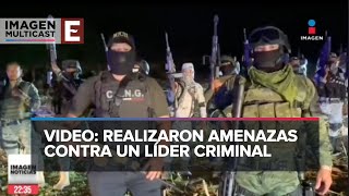 Miembros del CJNG le declaran la guerra a “El Migueladas” en Michoacán [upl. by Atram173]