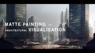 Matte Painting Tutorial for Architectural Visualisation  NarratedExplained [upl. by Eilasor]