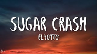 SUGAR CRASH ElyOtto 🎵ElyOtto SugarCrash Visualizer ft Kim Petras Curtis Waters  HOME music HD [upl. by Dorsman]